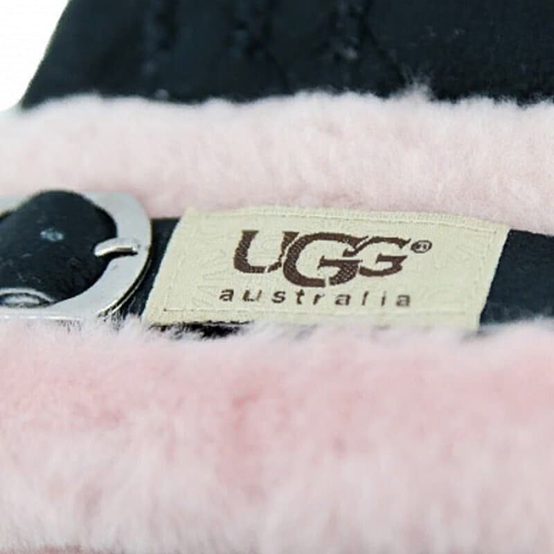 Перчатки UGG Fashion Belt Glove Розовый — фото 2