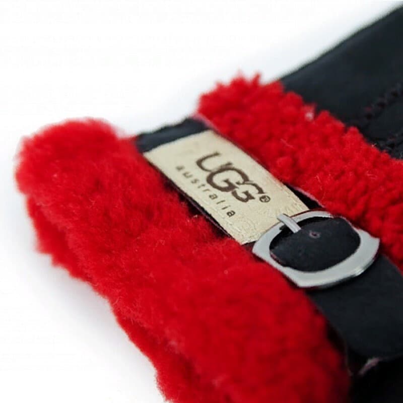 Перчатки UGG Fashion Belt Glove Красный — фото 2